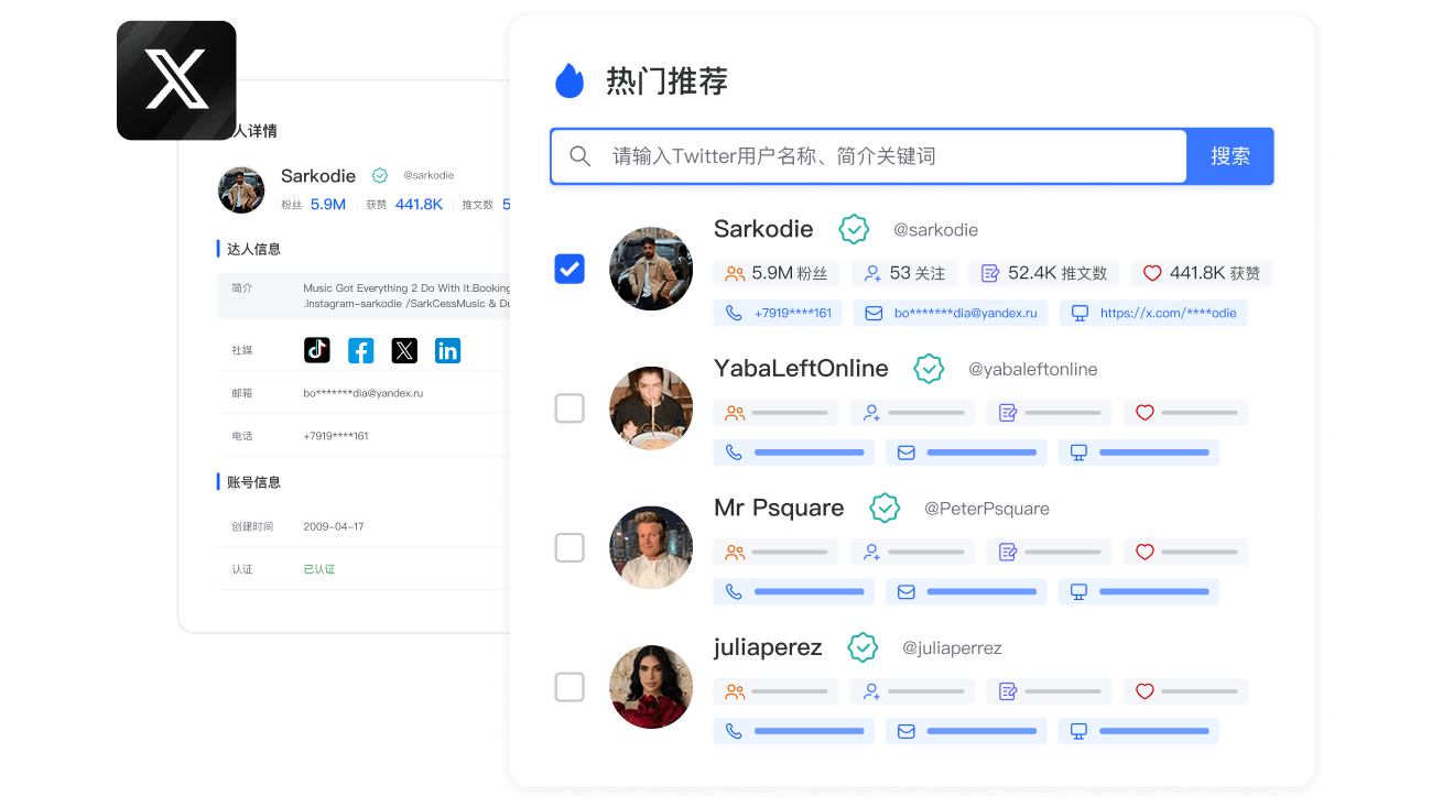 Twitter 找海外采购商,直连决策人